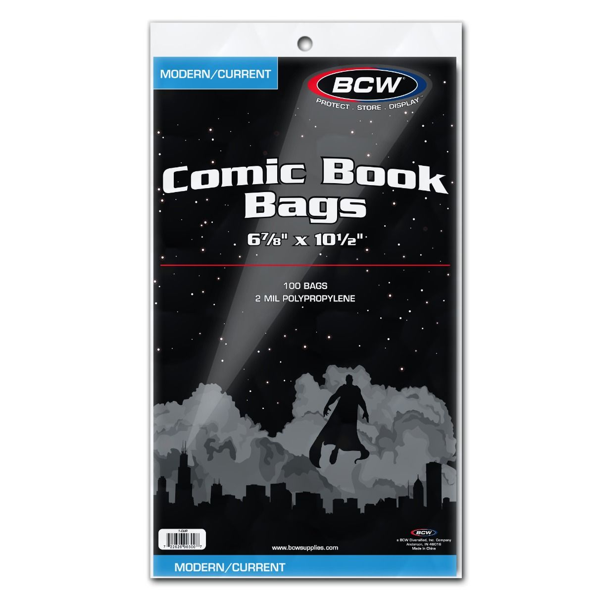 BCW Modern/Current Comic Bags pack of 100