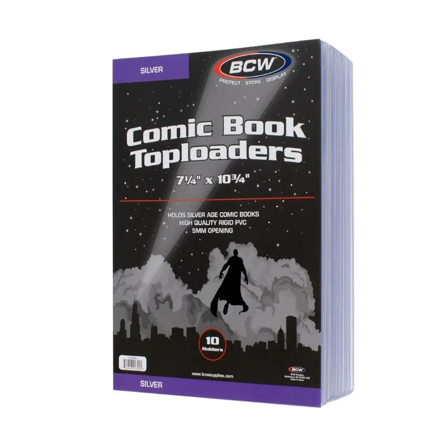 BCW Silver Comic Topload Holder