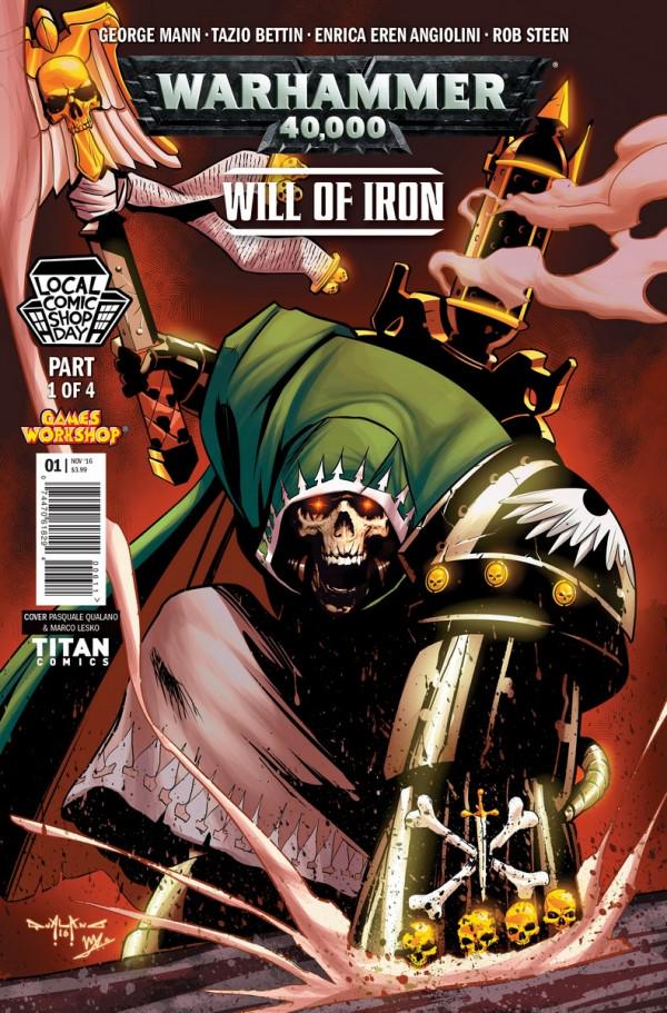 WARHAMMER 40000 WILL OF IRON #1 LCSD 2016