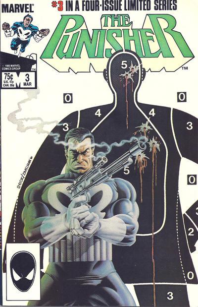 Punisher #3 Mini-series 1986 VF-