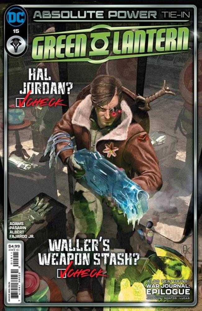 Green Lantern #15 Cover A Ariel Colon (Absolute Power) (KRKuuga)