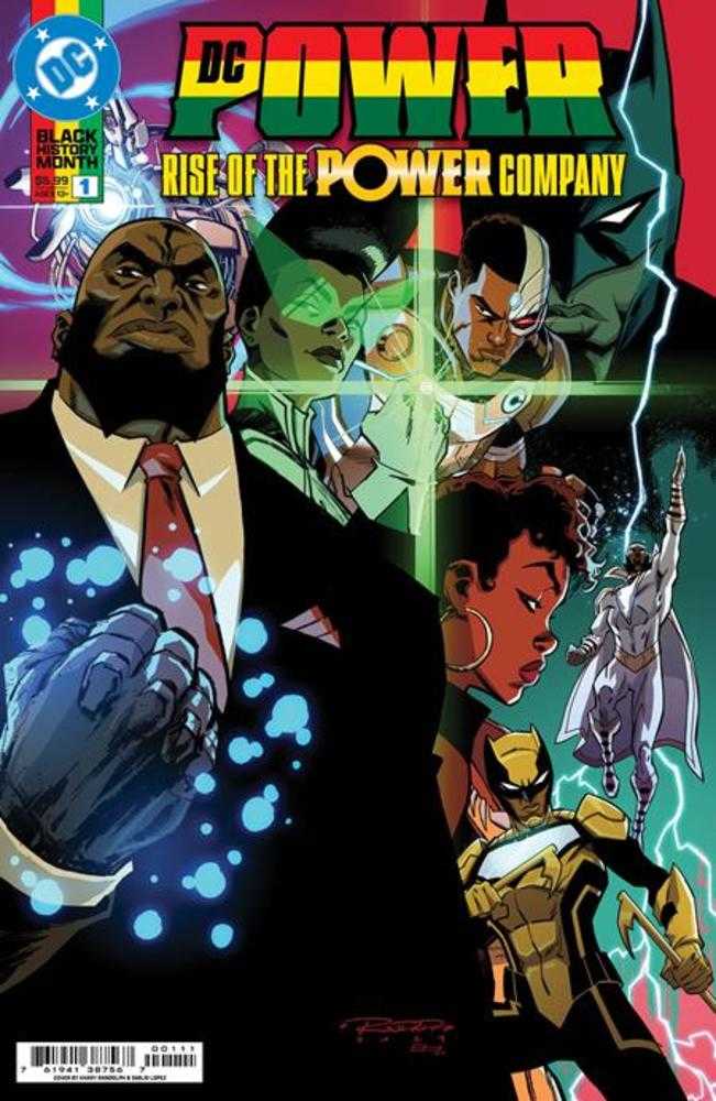 DC Power Rise Of The Power Company #1 (One Shot) Cover A Khary Randolph (CIPHER)
