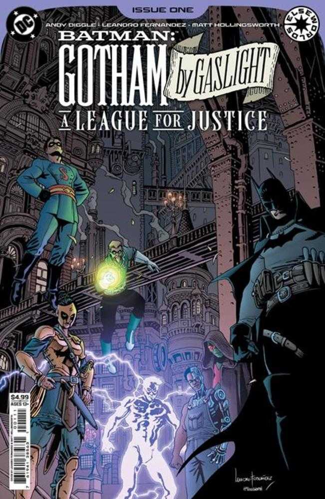 Batman Gotham By Gaslight A League For Justice #1 (Of 6) Cover A Leandro Fernandez (KRFaiz)