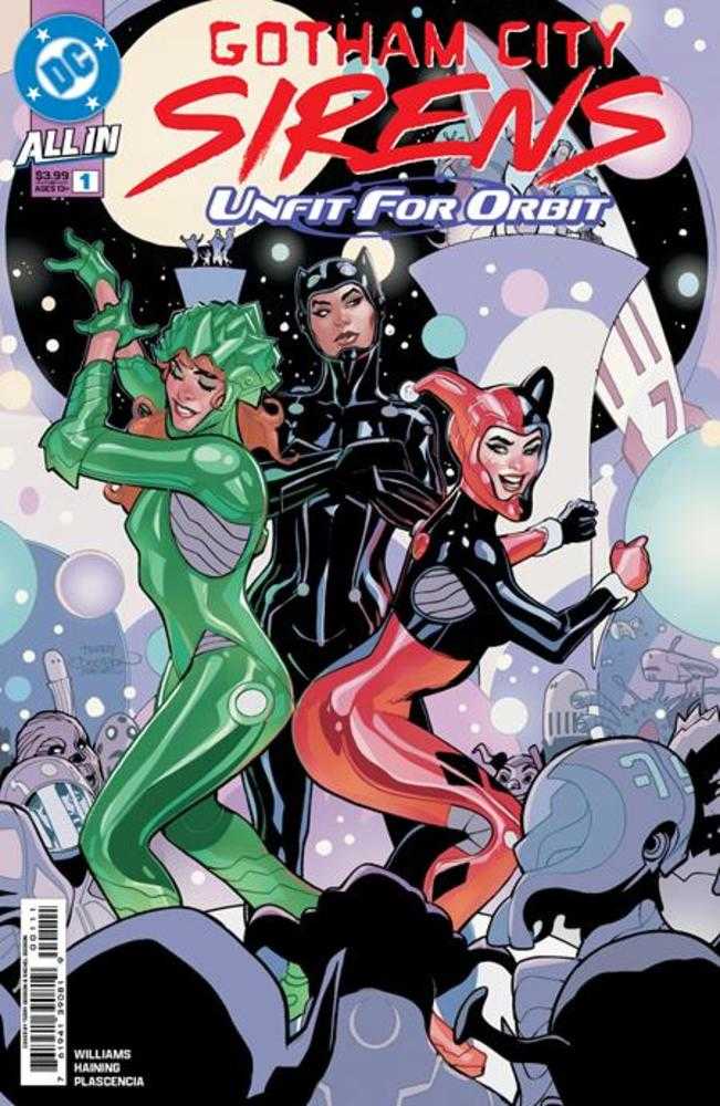 Gotham City Sirens Unfit For Orbit #1 (Of 5) Cover A Terry Dodson & Rachel Dodson (CIPHER)