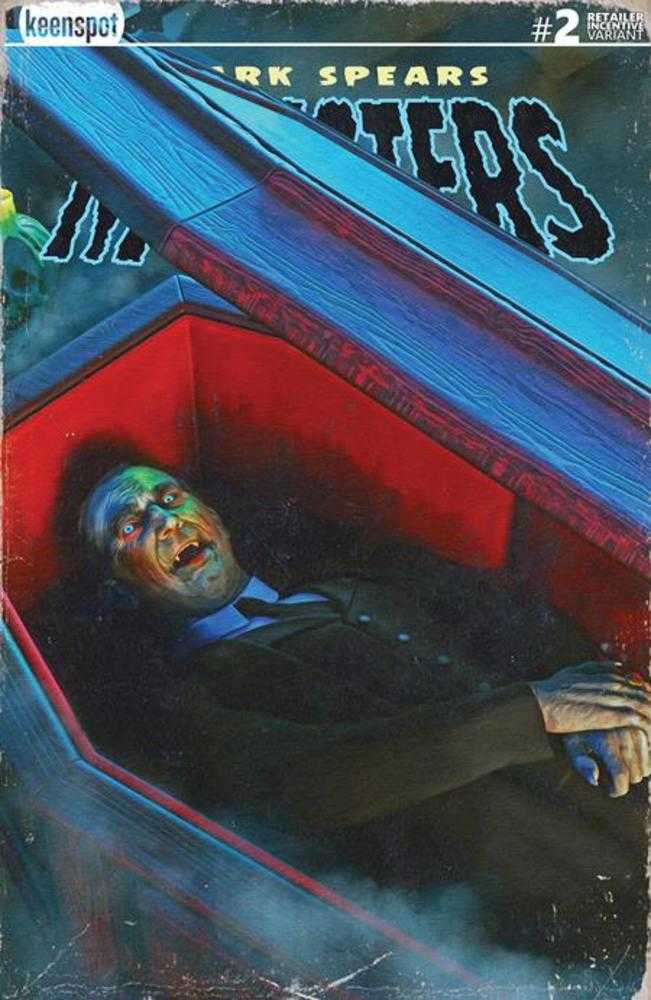 Mark Spears Monsters #2 3rd Print 1:20 Waking The Dead Variant NM