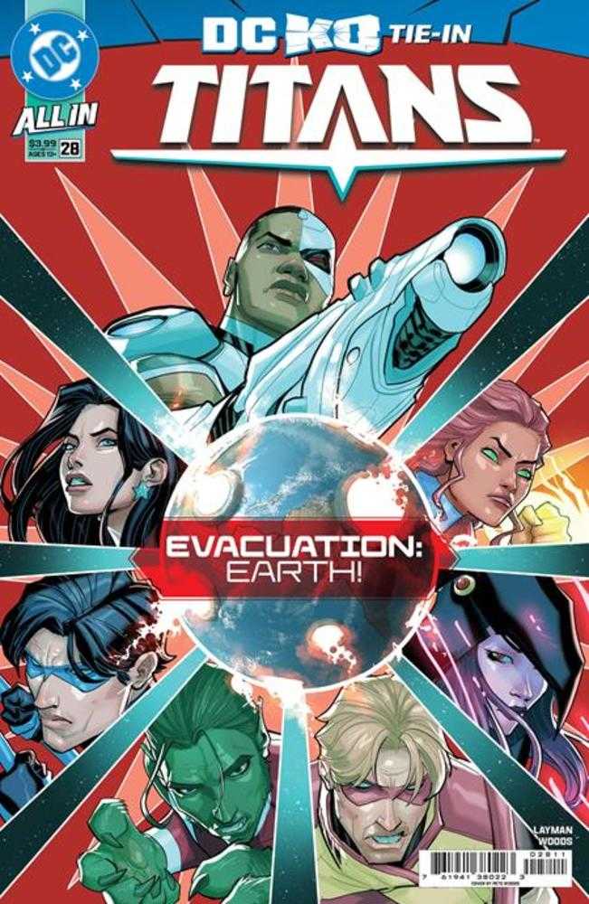 Titans #28 Cover A Pete Woods (DC K.O.) (Embo Box)