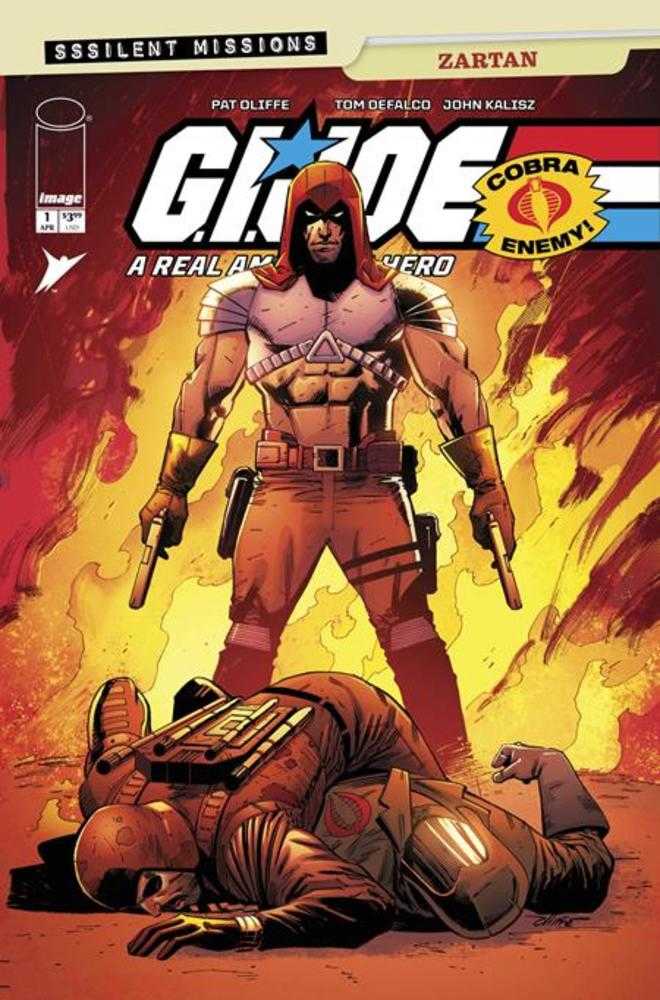 G.I. Joe A Real American Hero Sssilent Missions Zartan #1 (One Shot) Cover A Pat Olliffe (BAIRD)