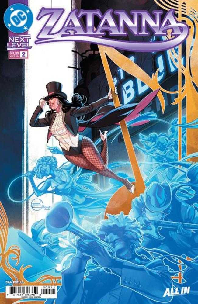 Zatanna (2026) #2 Cover A Jamal Campbell (SuperMegaAwesome)