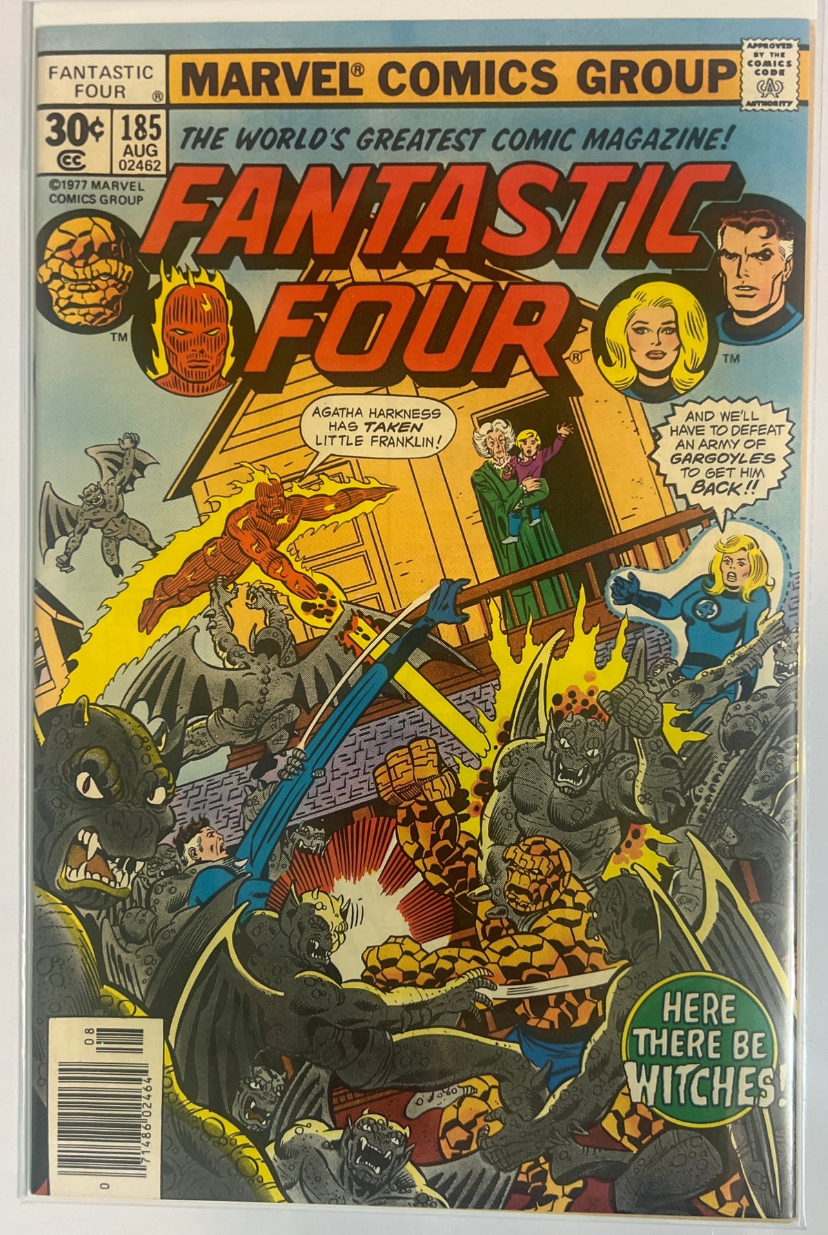 Fantastic Four #185 Marvel Comics 1977 High Grade VF+