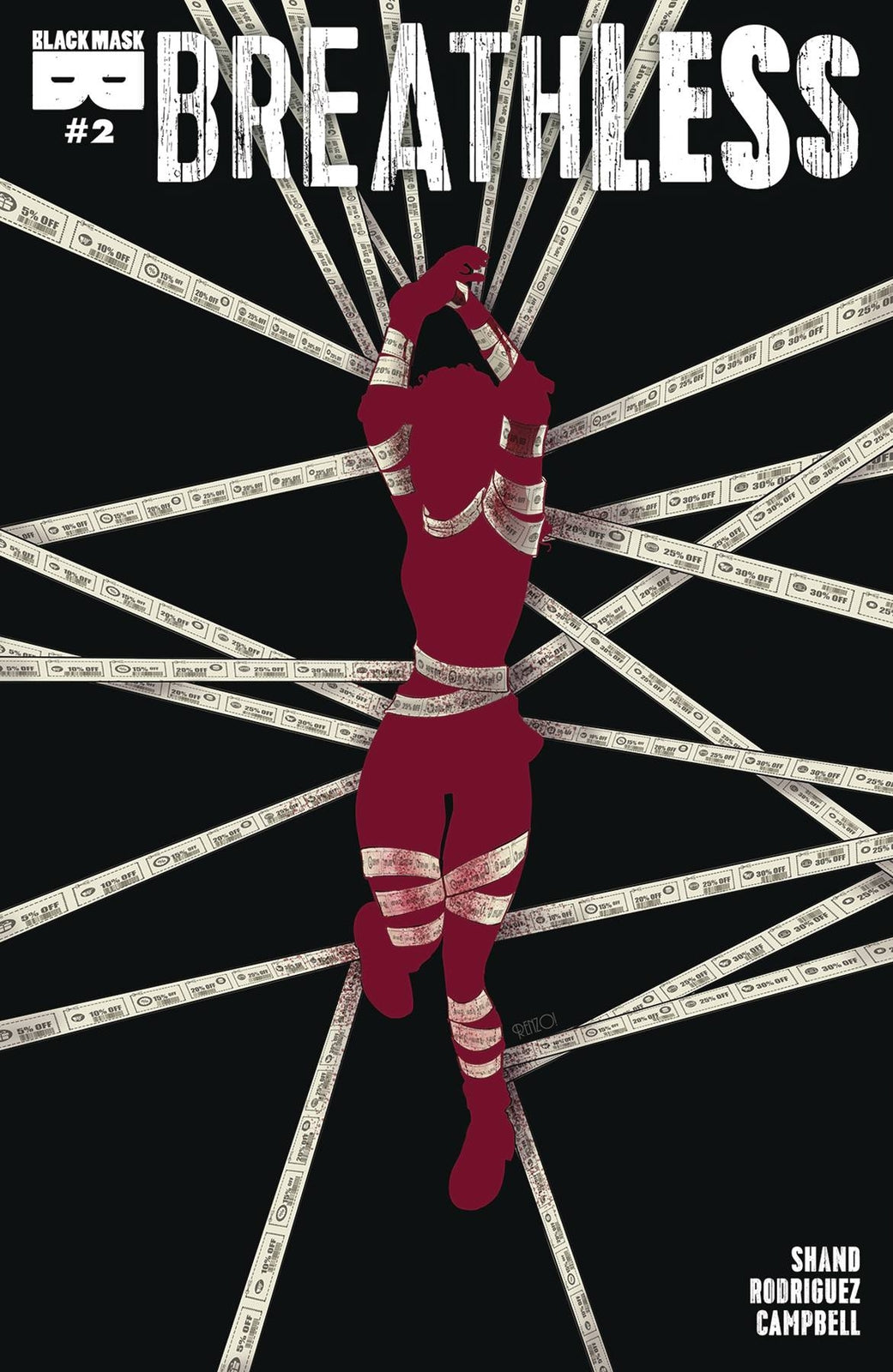 BREATHLESS #2 BLACK MASK COMICS NM