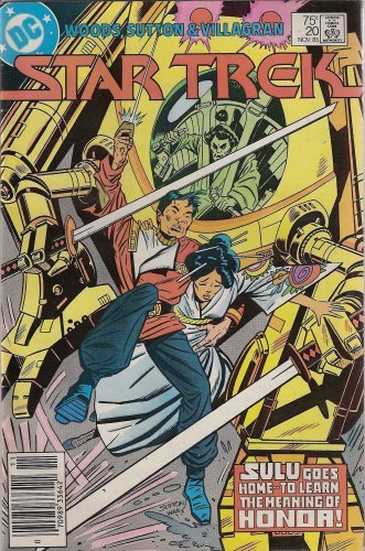 STAR TREK NUMBER 20 SULU GOES HOME TO LEARN THE MEANING OF HONOR NM 1ST PRINT