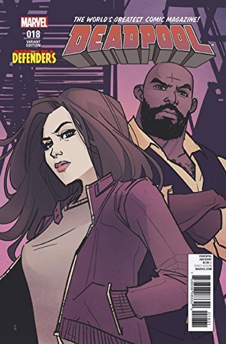 DEADPOOL #18 VOL 5 DEFENDERS VARIANT CIVIL WAR II NM 1ST PRINT