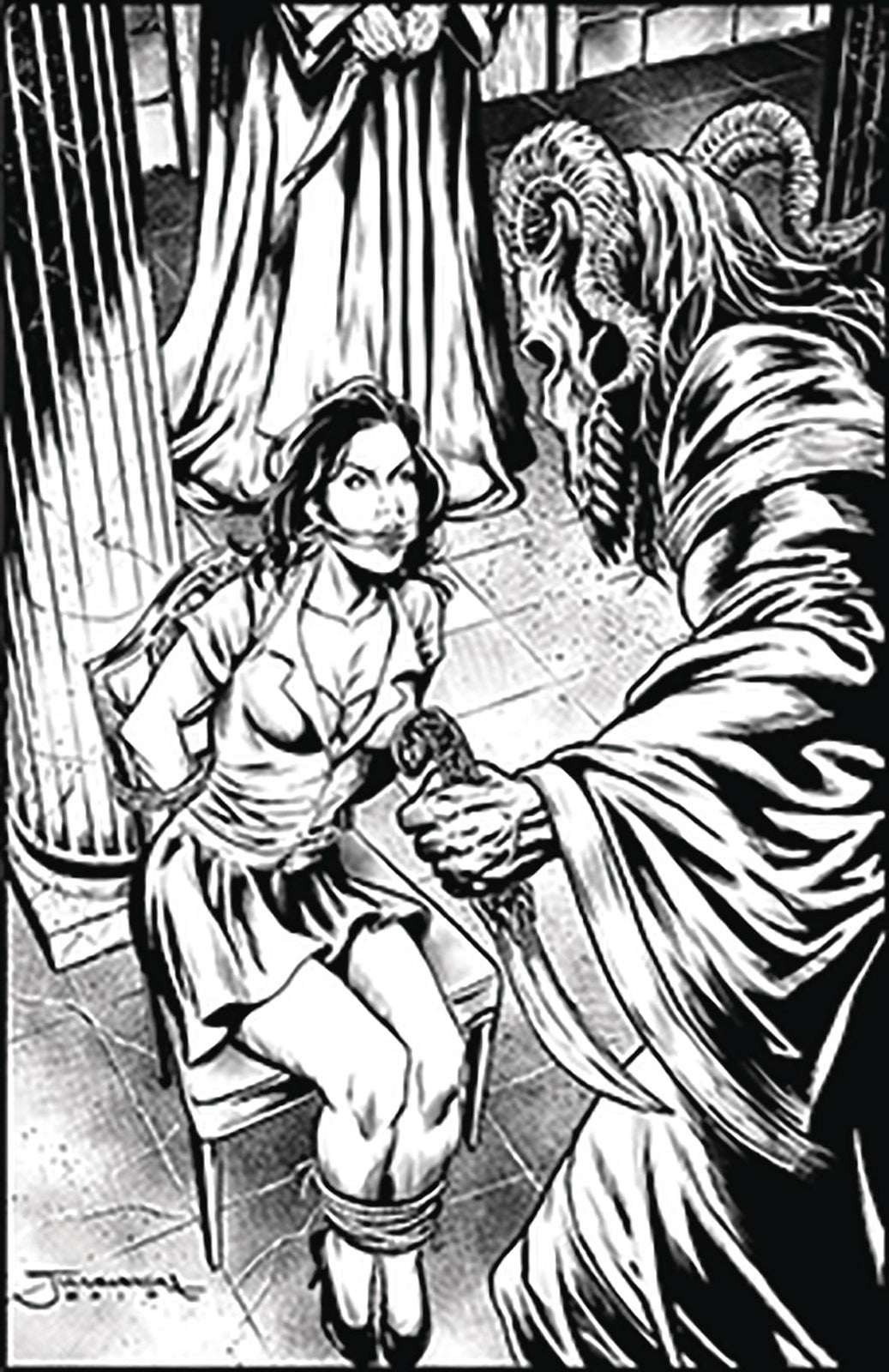 PARADISE COURT #2 COVER B WHITE ZENESCOPE NM