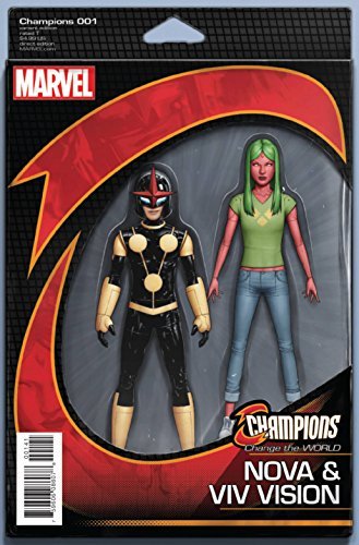 CHAMPIONS #1 CHRISTOPHER ACTION FIGURE VARIANT MARVEL NM 1st PRINT