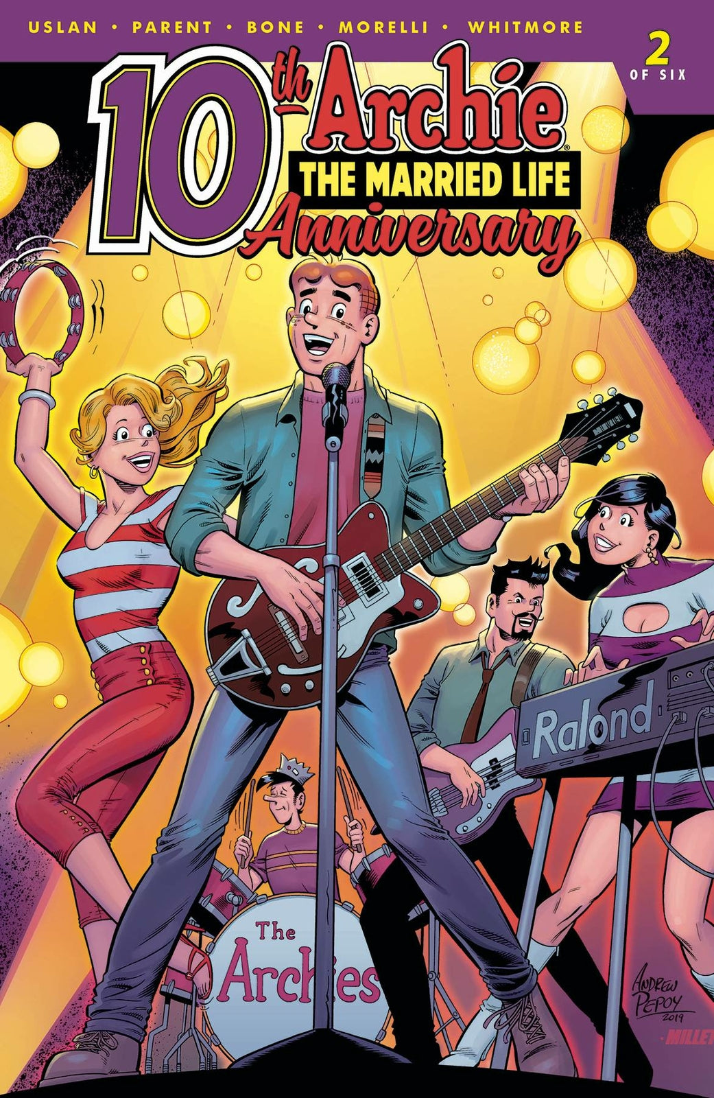 ARCHIE MARRIED LIFE 10 YEARS LATER #2 C PEPOY ARCHIE COMICS VFN 1ST PRINT 2019