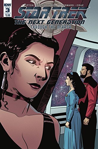 STAR TREK TNG THROUGH THE MIRROR #3 CVR B HOOD NM 1ST PRINT