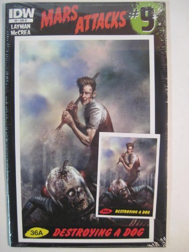 MARS ATTACKS #9 RI VARIANT J.LAYMAN NM 1ST PRINT
