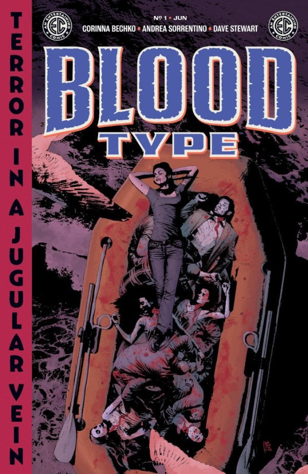 BLOOD TYPE #1 NM 1ST PRINT SORRENTINO VARIANT ONI PRESS EC COMICS 2025