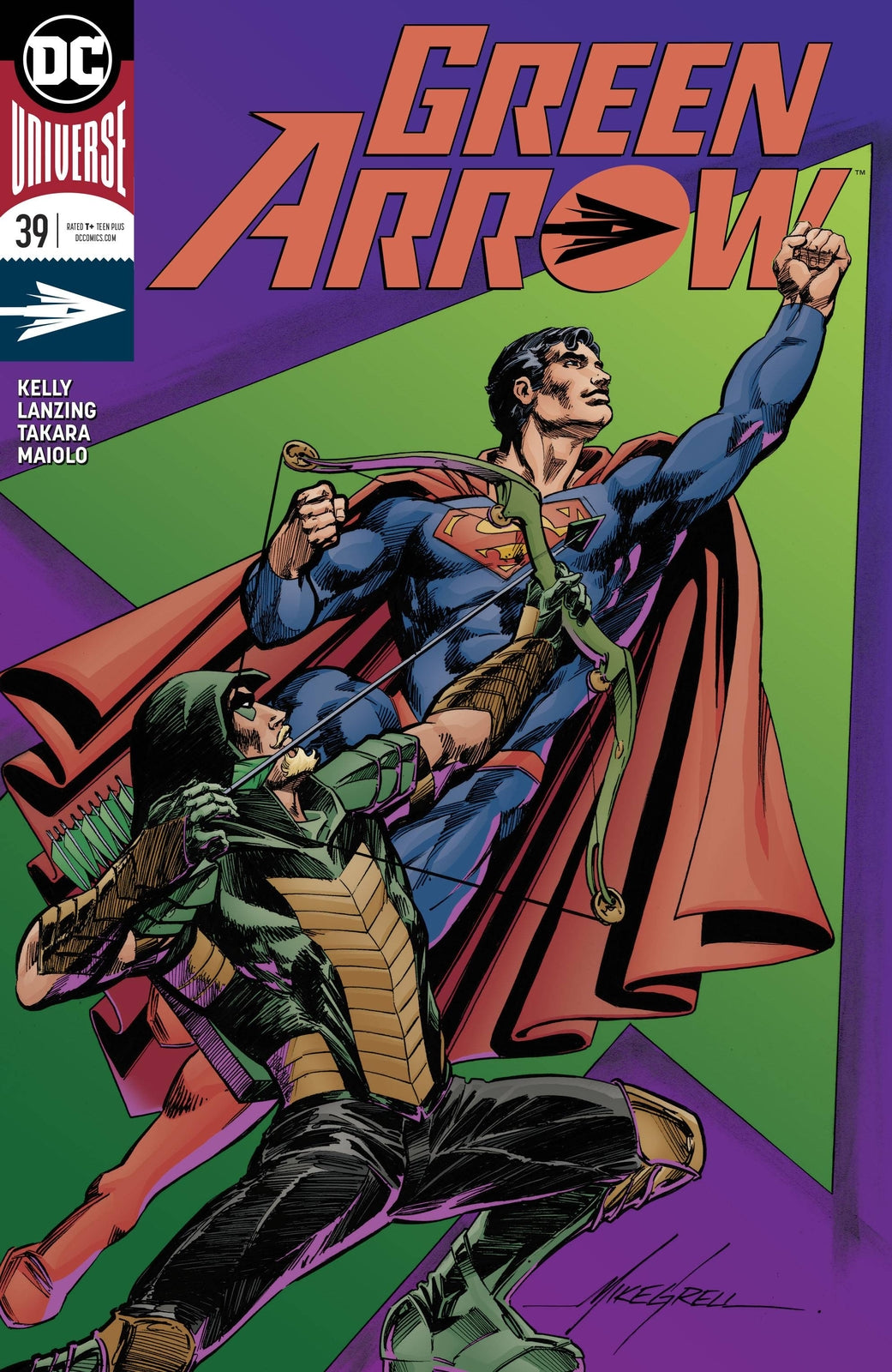 GREEN ARROW #39 VARIANT DC NM