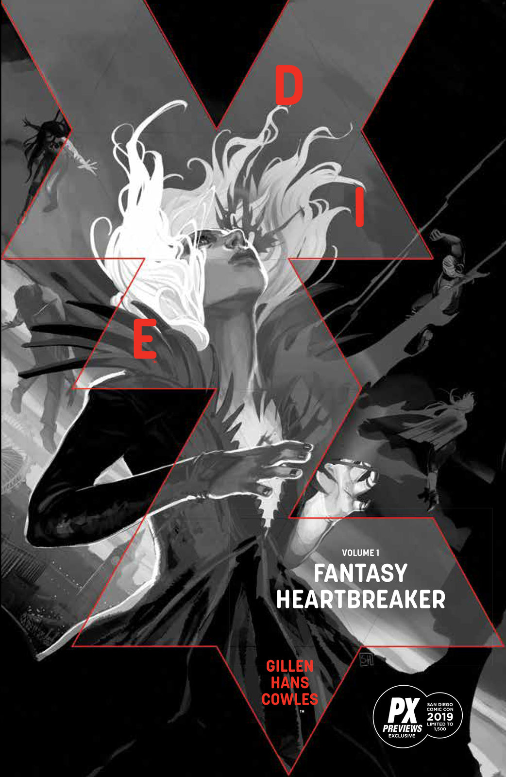 SDCC 2019 DIE TP VOL 01 FANTASY HEARTBREAKER VARIANT SAN DIEGO EXCLUSIVE PX NM