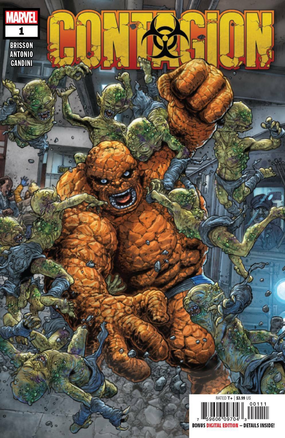 CONTAGION #1 MAIN COVER MARVEL NM 1ST PRINT 2019