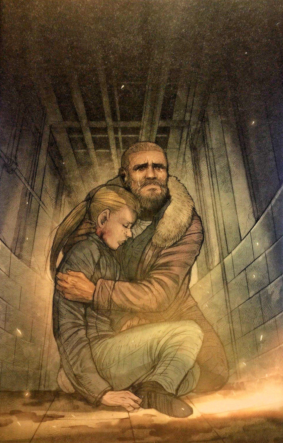 WALKING DEAD #167 15TH ANNIVERSARY BLIND BAG TAKEDA COLOR VIRGIN VARIANT NM