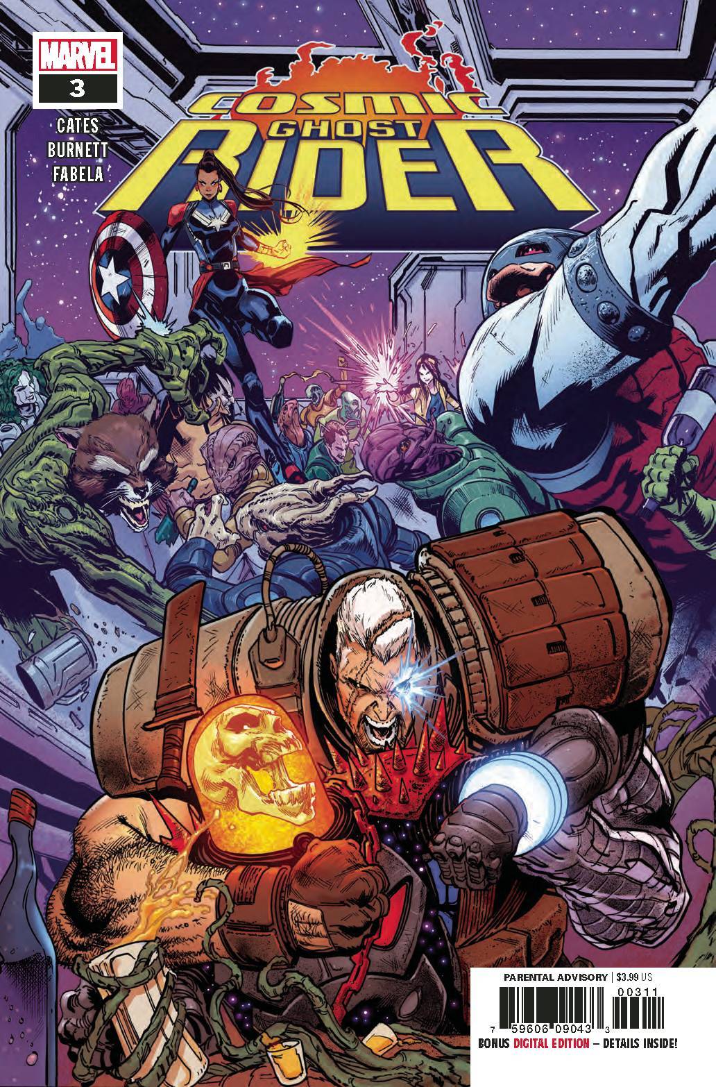 COSMIC GHOST RIDER #3 OF 5 MARVEL NM