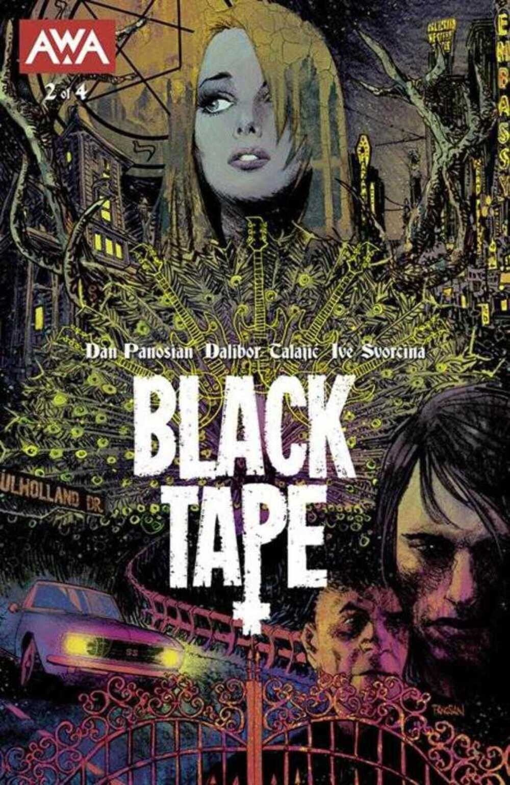 BLACK TAPE #2 MAIN COVER DAN PANOSIAN AWA COMICS 2023 NM