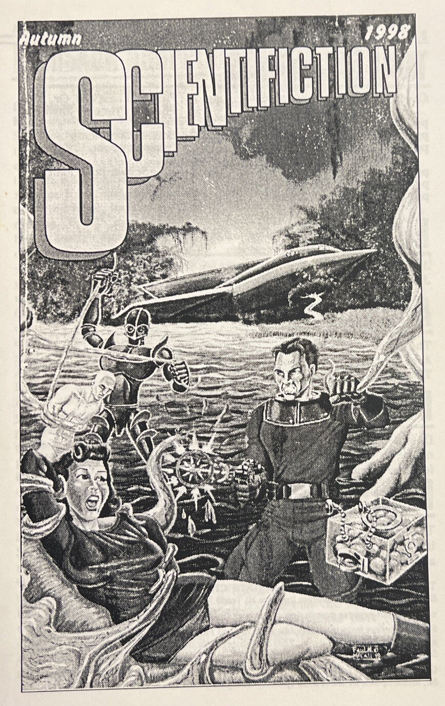 SCIENTIFICTION SCIENCE FICTION FANZINE AUTUMN 1998 RAY BEAM PAUL MCCALL