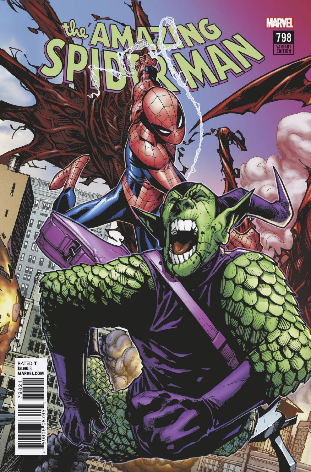 AMAZING SPIDER-MAN #798 RAMOS CONNECTING VARIANT LEGACY MARVEL NM