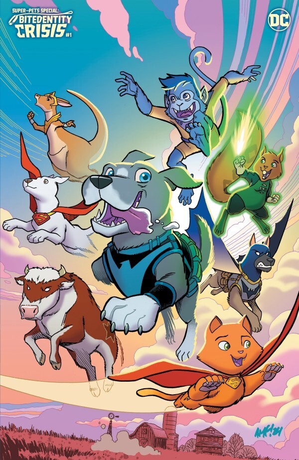 SUPER-PETS: BITEDENTITY CRISIS #1 FLEECS VARIANT NM 1ST PRINT DC COMICS 2024