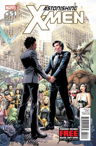 ASTONISHING X-MEN #51 WEDDING OF NORTHSTAR AND KYLE MARVEL MARVEL NM 1st PRINT