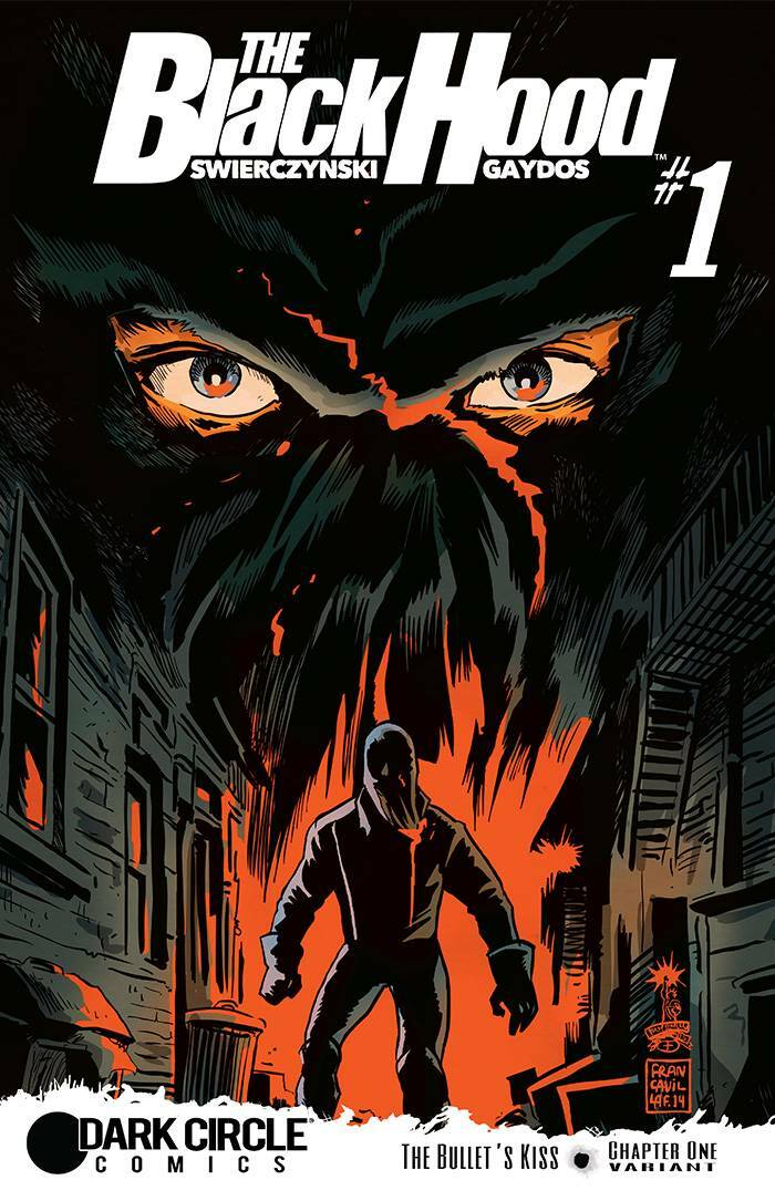 BLACK HOOD #1 FRANCAVILLA VARIANT COVER DARK CIRCLE COMICS NM 2015