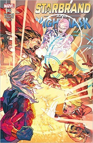 STARBRAND AND NIGHTMASK #2 NM 1ST PRINT