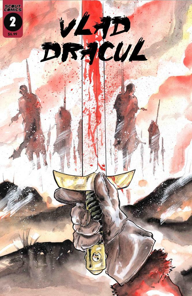 VLAD DRACUL #2 SCOUT COMICS MATTEO STRUKUL ANDREA MUTTI 1ST PRINT NM