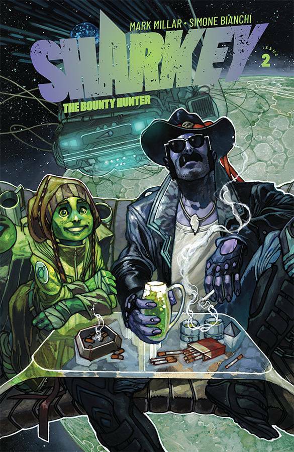 SHARKEY BOUNTY HUNTER #2 COVER A BIANCHI IMAGE NM 1ST PRINT 2019