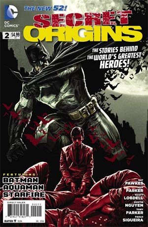 SECRET ORIGINS #2 BATMAN AQUAMAN STARFIRE NM 1ST PRINT DC COMICS 2014