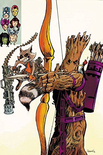 AVENGERS WORLD #15 ROCKET RACCOON AND GROOT VARIANT MARVEL NM 1st PRINT