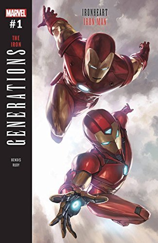 GENERATIONS IRON MAN & IRONHEART #1 A NM 1ST PRINT