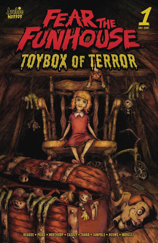 FEAR THE FUNHOUSE TOYBOX OF TERROR #1 MAIN COVER NM 1ST PRINT ARCHIE COMICS 2023