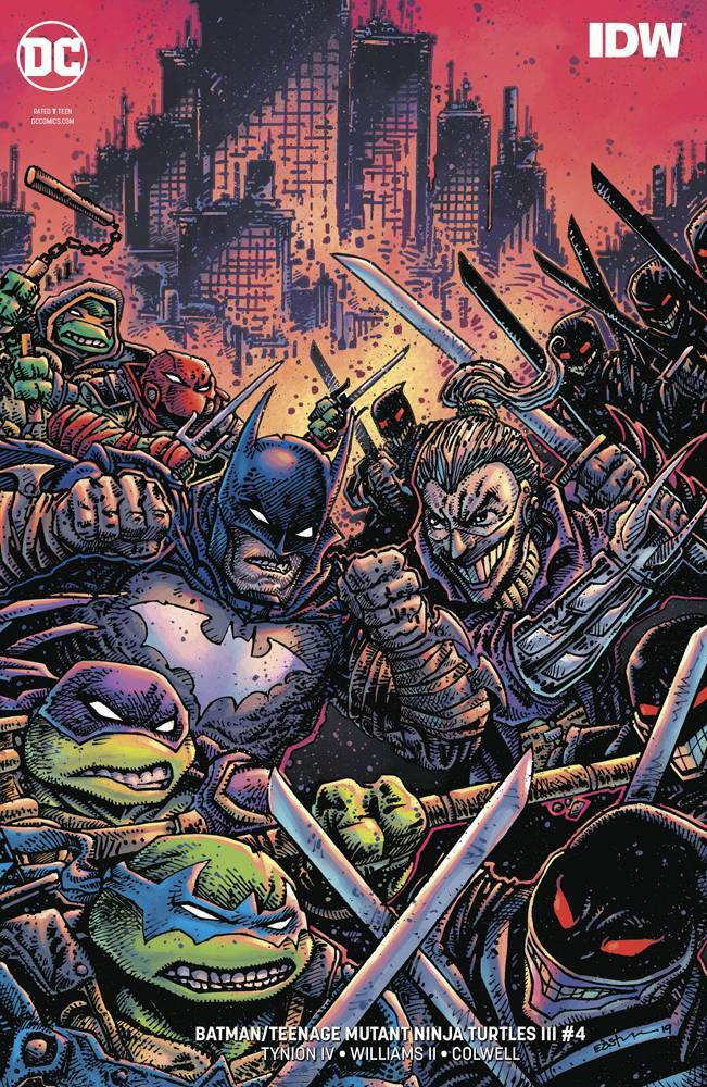 BATMAN TEENAGE MUTANT NINJA TURTLES III #4 VARIANT DC NM 1ST PRINT 2019