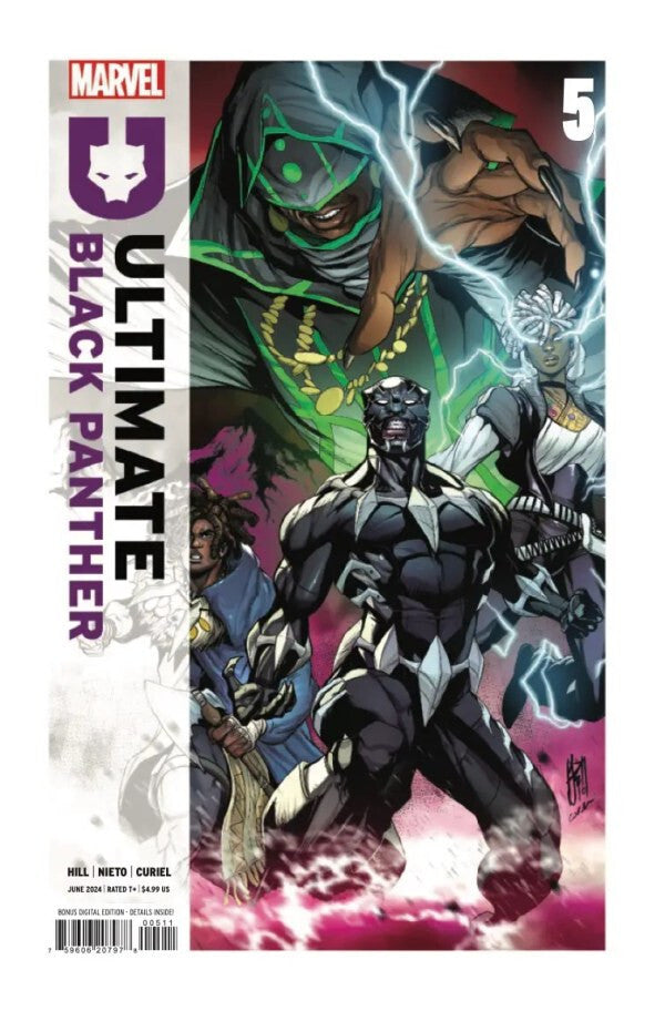 ULTIMATE BLACK PANTHER #5 NM 1ST PRINT MAIN COVER MARVEL COMICS 2024