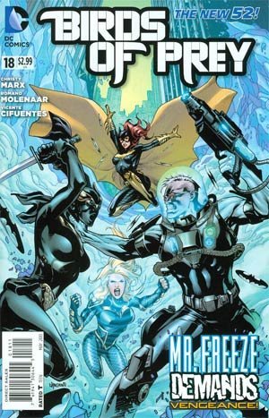 BIRDS OF PREY #18 MR. FREEZE IS OUT OF ARKHAM ASYLUM JIM ZUB DC NM 1st PRINT