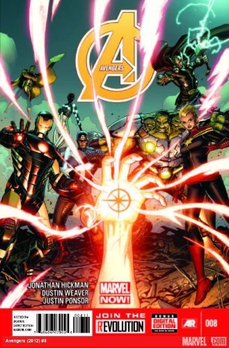 AVENGERS #8 JONATHAN HICKMAN AND ADAM KUBERT MARVEL NM 1st PRINT
