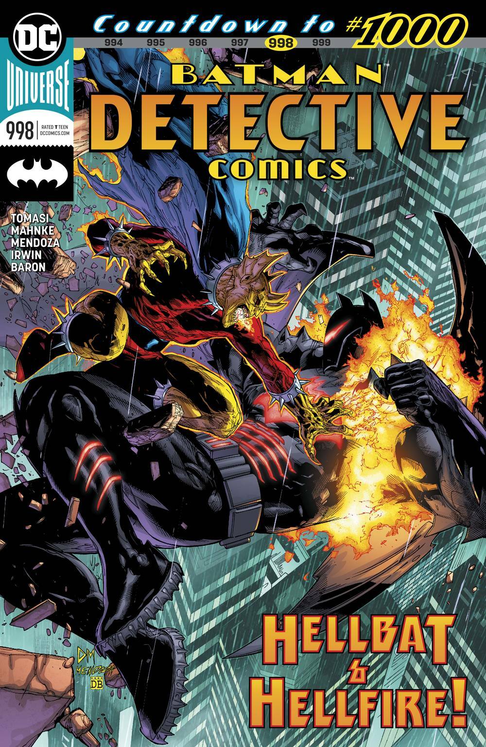 DETECTIVE COMICS #998 DC NM 1ST PRINT 2019