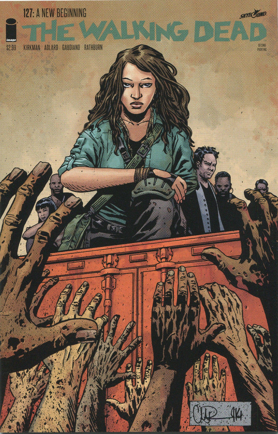 Walking Dead #127 2nd Print Robert Kirkman Charlie Adlard 1st MAGNA NM