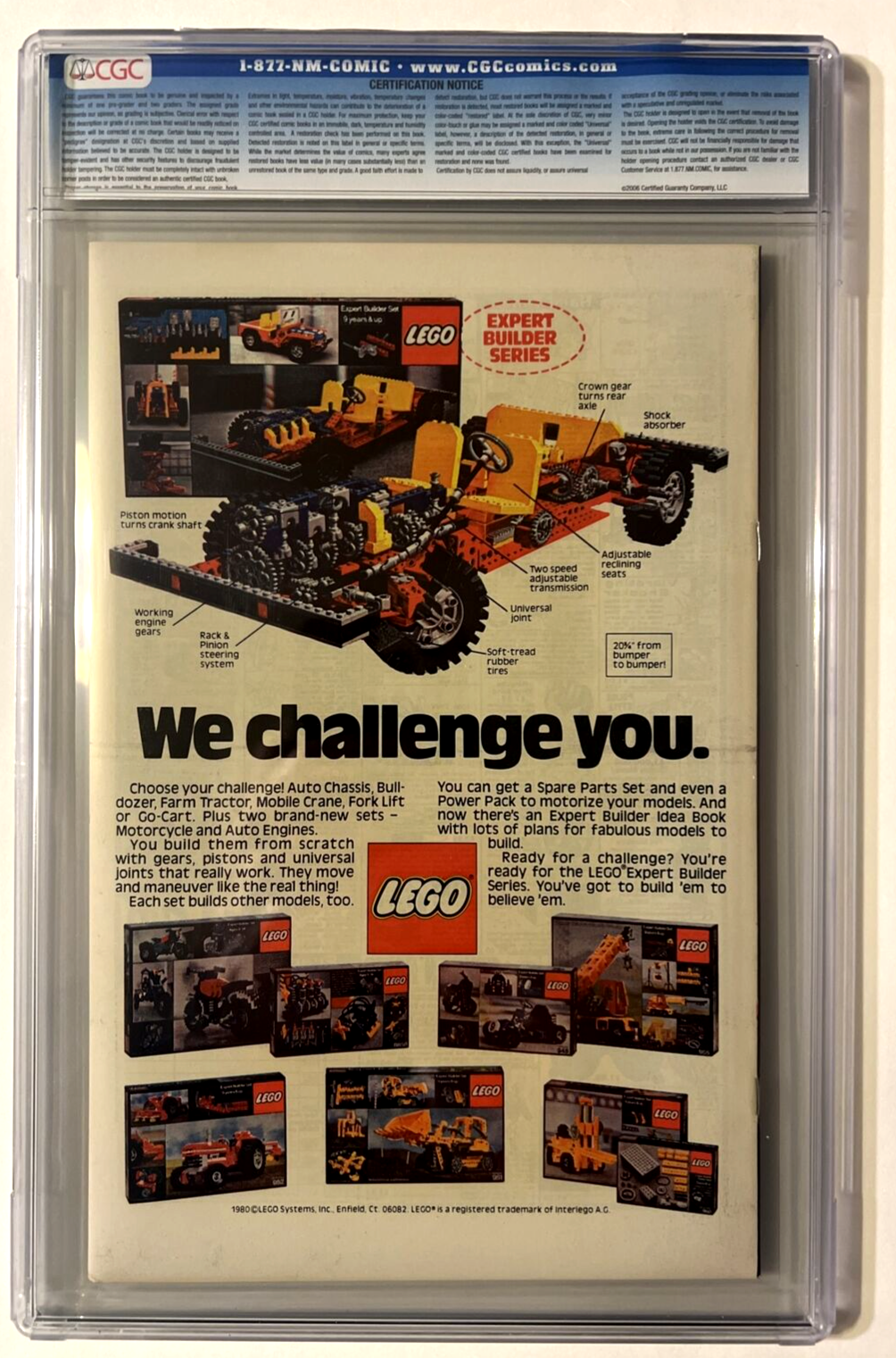 UNCANNY X-MEN #142 CGC 9.8 MARVEL COMICS 1981 CLASSIC BYRNE COVER EVERYBODY DIES