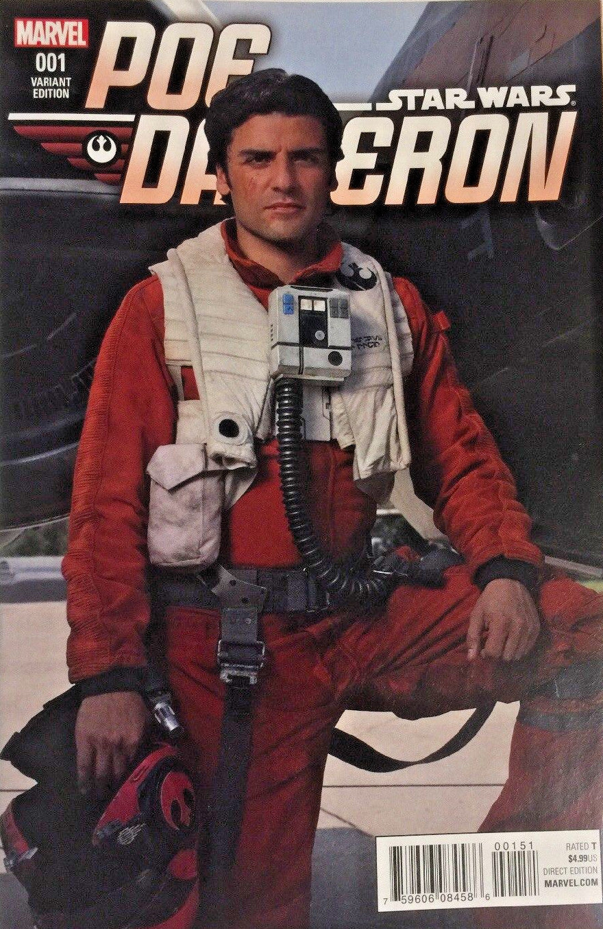 STAR WARS POE DAMERON #1 MOVIE VARIANT 1:15 MARVEL NM 1st PRINT 2016