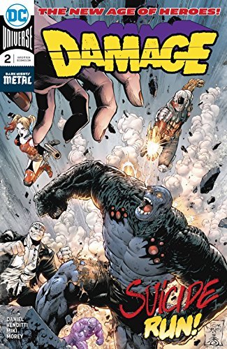 DAMAGE #2 TONY DANIEL NM 1ST PRINT