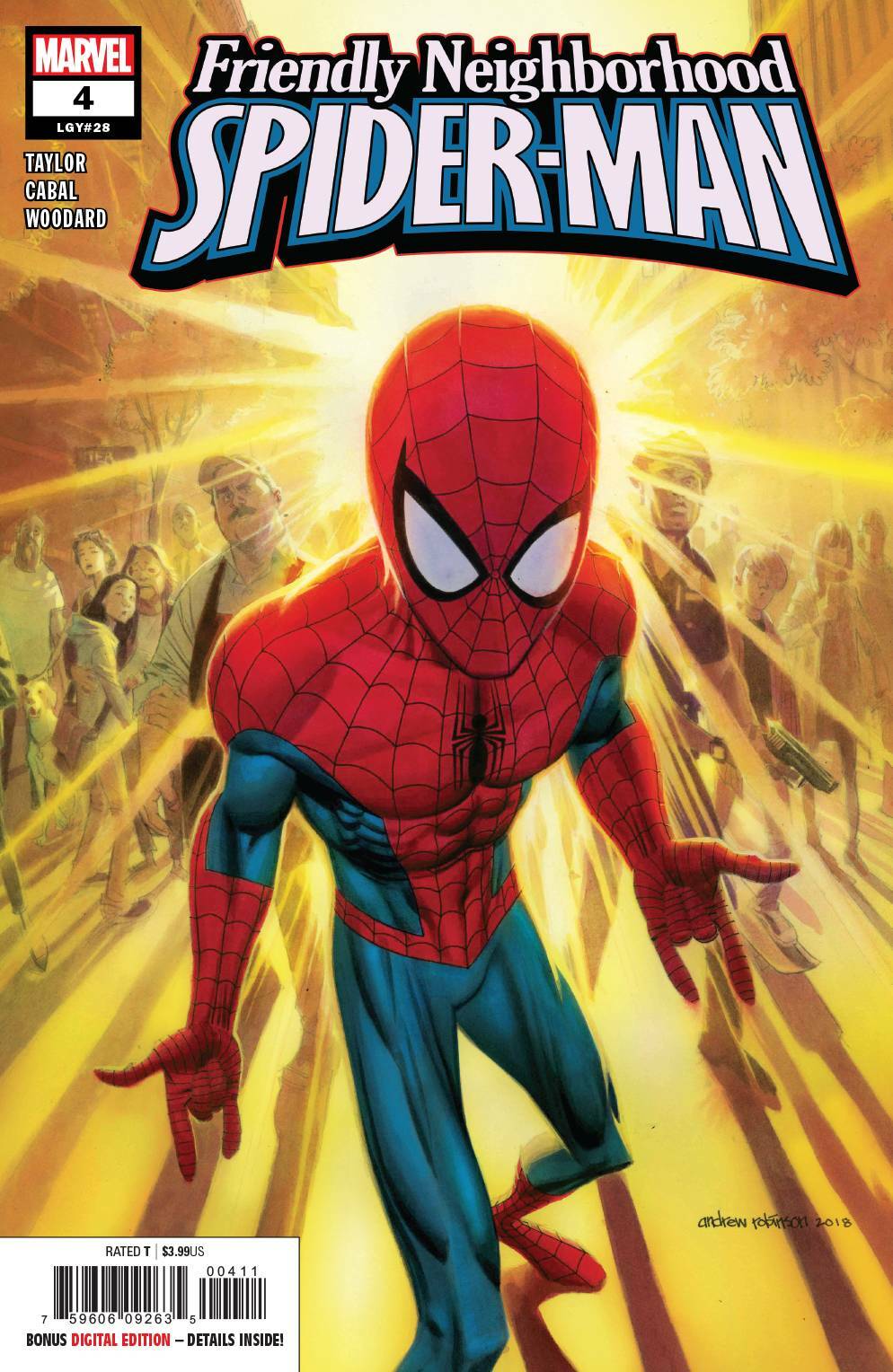 FRIENDLY NEIGHBORHOOD SPIDER-MAN #4 MAIN COVER MARVEL NM 1ST PRINT 2019